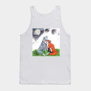 Fox and Wolf Love Tank Top